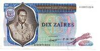 Zaire 10 Zaires -