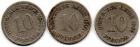 Allemagne - Deutschland - Germany Lot de 3 Monnaies -