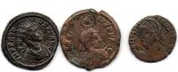 Rome Lot de 3 Monnaies -