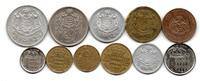 Monaco Lot de 11 Monnaies -