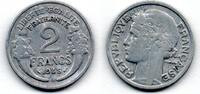 France - Frankreich 2 Francs 1945 B F 2,50 EUR  + 1,89 EUR frais d'envoi