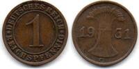 Allemagne - Deutschland - Germany 1 Reichspfennig -
