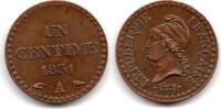 France - Frankreich 1 Centime 1851 A EF 15,00 EUR  + 1,89 EUR frais d'envoi