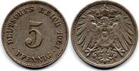 Allemagne - Deutschland - Germany 5 Pfennig -