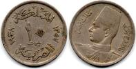 Egypte -Egypt - Ägypten Millieme 1938 s+ 1,50 EUR  + 1,89 EUR frais d'envoi