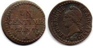 France - Frankreich 1 Centime -