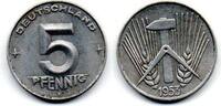RDA - DDR 5 Pfennig -