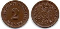 Allemagne - Deutschland - Germany 2 Pfennig 1912 F TTB+