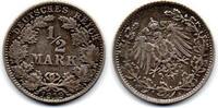 Allemagne - Deutschland - Germany 1/2 Mark 1919 A VF+ 3,50 EUR  + 1,89 EUR frais d'envoi
