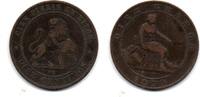 Espagne - Spain 10 Centimos 1870 OM s 2,50 EUR  + 3,60 EUR frais d'envoi