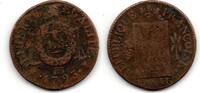 France - Frankreich Sol &agrave; la Balance 1793 BB F+ 30,00 EUR  + frais d'envoi