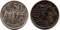 Ethiopie 50 cents  ss 1,20 EUR  + 2,02 EUR frais d'envoi