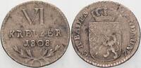 Baden 6 Kreuzer Karl Friedrich 1806-1811 -