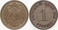 Kleinmünzen-Kaiserreich 1 Pfennig Grosser Adler -