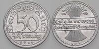 Kleinmünzen - Weimarer Republik 50 Pfennig Ersatz- und Inflationsmünzen -