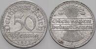 Kleinmünzen - Weimarer Republik 50 Pfennig Ersatz- und Inflationsmünzen -