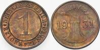 Kleinmünzen - Weimarer Republik 1 Reichspfennig Weimarer Republik -