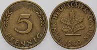 Kleinmünzen 5 Pfennig BANK DEUTSCHER LÄNDER -