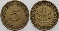 Kleinmünzen 5 Pfennig BANK DEUTSCHER LÄNDER -