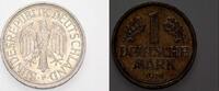 Kleinmünzen 1 Deutsche Mark Bundesrepublik Deutschland -
