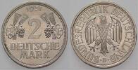 2 Mark Kursmünzen 2 Deutsche Mark ÄHREN -