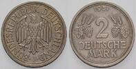 2 Mark Kursmünzen 2 Deutsche Mark ÄHREN -