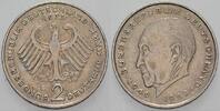 2 Mark Kursmünzen 2 Deutsche Mark Konrad Adenauer -