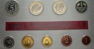 Kursmünzensätze 1 Pfennig - 5 Deutsche Mark, 10,68 DM Bundesrepublik Deutschland -