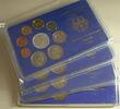 Kursmünzensätze 4 x 1 Pfennig - 5 Deutsche Mark, 10,68 DM Bundesrepublik Deutschland -