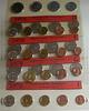 Kursmünzensätze 4 x 1 Pfennig - 5 Deutsche Mark, 10,68 DM Bundesrepublik Deutschland -