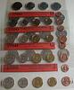 Kursmünzensätze 4 x 1 Pfennig - 5 Deutsche Mark, 12,68 DM Bundesrepublik Deutschland -