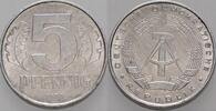 Kleinmünzen 5 Pfennig Deutsche Demokratische Republik -