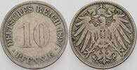 Kleinmünzen-Kaiserreich 10 Pfennig Grosser Adler -