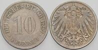 Kleinmünzen-Kaiserreich 10 Pfennig Grosser Adler -