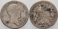 Preußen 1/6 Taler Friedrich Wilhelm III. 1797-1840 -