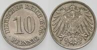 Kleinmünzen-Kaiserreich 10 Pfennig Grosser Adler -