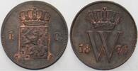Niederlande-Königreich 1 Cent Willem III., 1849-1890. -