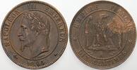 Frankreich 10 Centimes Napoleon III. 1852-1870. -