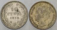Niederlande-Königreich 10 Cent Wilhelmina I. 1890-1948. -