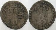 Frankreich 15 Deniers Ludwig XIV. 1643-1715. -