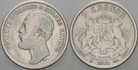 Schweden 2 Kronor Oskar II. 1872-1907. -