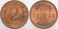 Kleinmünzen - Weimarer Republik 2 Rentenpfennig Weimarer Republik -