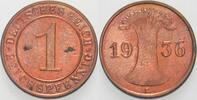 Kleinmünzen - Weimarer Republik 1 Reichspfennig Weimarer Republik -
