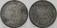 Kleinmünzen - Weimarer Republik 5 Pfennig Ersatzmünzen im ersten Weltkrieg -