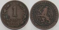 Niederlande-Königreich 1 Cent Wilhelmina I. 1890-1948. -