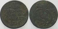Sachsen-Gotha-Altenburg 1 Pfennig Friedrich II. 1691-1732. -