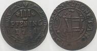 Mecklenburg-Wismar, Stadt 3 Pfennig -