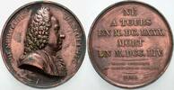 Frankreich Bronzemedaille Ludwig XVIII. 1815-1824. -