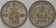 Norwegen 10 Ore Unter schwedischer Regierung 1814-1905. -