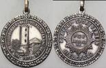 Bielefelder Medaillen Medaille versilbert VIII. INT. TEUTOBURGER WALD VOLKSLAUFEN -